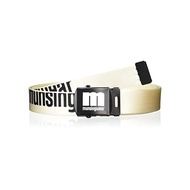 [Munsingwear] Belt [ENVOY] GI Buckle Gacha Buckle Sporty Logo Print Maximum Length 95cm Golf MECUJH00 Women's WH00 (White) FREE Size