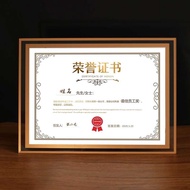 Creative Honor Certificate Frame A4 Certificate Frame Crystal Glass Certificate Frame Book Table
