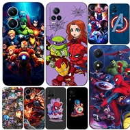 Case For Vivo V5 V5S V7 PLUS + V11i  V11 Pro Phone Back Cover Soft Black Tpu Cartoon superhero