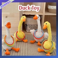 Children's Electric Toys Swinging Duck Toys Duck Doll Throwing Circle Set Duck Game Doll Toys
