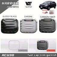 Vemart toyota harrier acu30 rx270 car fuel cap trim cover accessories