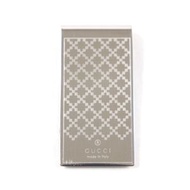 GUCCI Diamante Logo 男士銀色鈔票夾/錢夾，義大利製造