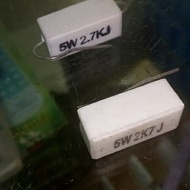 Resistor 5Watt - 2K2 5K6 2.2K 2.7K 5.6K 10K 22K 33K Ohm 5W 5%