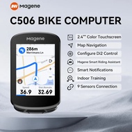Magene C506 GPS Bike Computer Navigation WiFi Speedometer Color Touchscreen MTB Road Bicycle Odomete