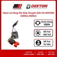 DEKTON 230Nm-250Nm Screwdriver Circuit and Switch ( M21-CV230NCP/M21-CV250NCP/D20-CV230NCP )