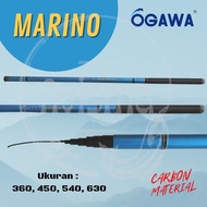 Ogawa Marino/Orion Joran Tegek Pancing Carbon Kaku 360/450/540/630 Mentah