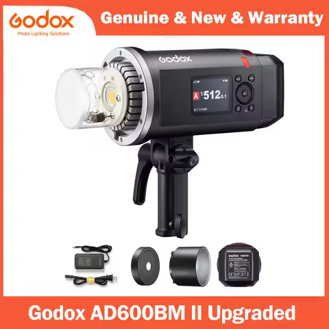 Godox AD600BM II Godox AD600BMII Strobe Flash 600Ws Outdoor Flash, 0.01-1.9s Recycling,One-Tap Sync,