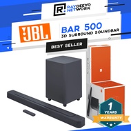 JBL Bar 500 5.1 Channel Soundbar [590W Output Power/MultiBeam/Dolby Atmos]