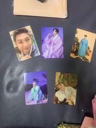 放BTS 中秋小卡