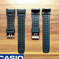 （A Decent034）ได้♛สายรัดหรือยางพารา Casio G-Shock Mudman G-9000 G9000 G 9000สีดำ