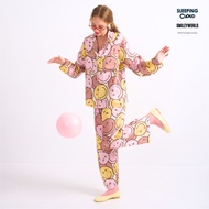 SLEEPING CLOUD Pajamas | 1 LYOCELL Soft And Cool Fabric Comfortable To Wear : Long Sleeves CANDY MON