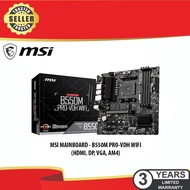 MSI MAINBOARD - B550M PRO-VDH WIFI (HDMI, DP, VGA, AM4)