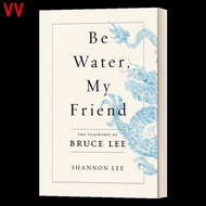 High-Definition Paper Book < Like Water My Friend > Bruce Lee's Teaching