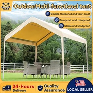 WTHB Gazebo Tent Heavy Duty 10x10ft 10x15ft High Quality Parking Tent Canopy Khemah Lipat Payung nia