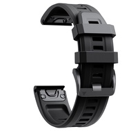 Zenia 26มม. 22มม. Quick Fit สายนาฬิกาซิลิโคนสำหรับ Garmin Fenix 8 E 7 7X Pro Sapphire Solar 6 6X 5 5