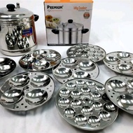 Premium Idly Cooker (With 1 Mini Idly Tray)