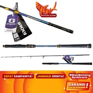Iroly Perseus Solid Carbon Jigging Spinning Fishing Rod 180cm 602