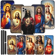 for iPhone 15 16 17 pro Plus Max Air TPU Soft phone case protective cover (R-8) Jesus Design