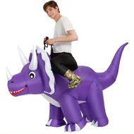 Inflatable Dinosaur Costume Adult, Adult Inflatable Costume, Triceratops Dinosaur Costume Fun Hallow