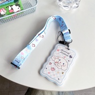 Cute Cinnamoroll ID Card Holder Work Card Holder Bank Card Bus Card Holder Clear Window Card Sleeve