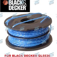 Black Decker GL5530 A6441 Grass Trimmer CUTTE String Refill SPOOL NYLON LINE GL350 GL 5530 350 BLACK
