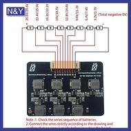 N&Y   BMS 2S-8S 1.2A Balance Board Lifepo4 LTO  Active Equalizer Balancer Energy Transfer Board BMS 