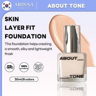 [ABOUT TONE] Skin Layer Fit Foundation - 8 Colors