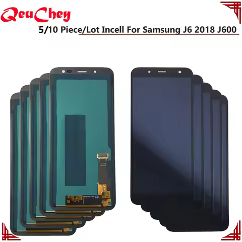 5/10 Piece/Lot OLED / Incell For Samsung J6 2018 J600 J600F LCD Display Touch Screen Assembly