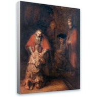 Prodigal Son By Rembrandt Print On Canvas Ready To Frame Synthetic Rolled 20x27 5x68cm Wall Art Home