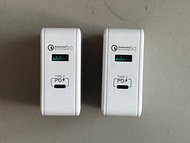 Momax one plug charger for travel 旅行快充電器 36W