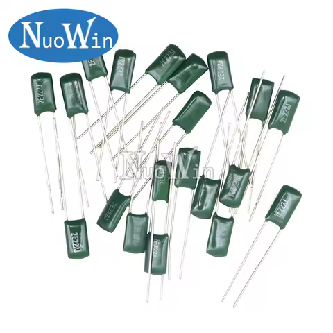20pcs/Lot 250V 400V 1000V Polyester Film Capacitor 2.2NF 4.7NF 10NF 22NF 68NF 100NF 2E222 2E472 2E22