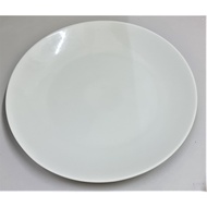 14" PORCELAIN CLAYTAN ROUND COUPE PLATE