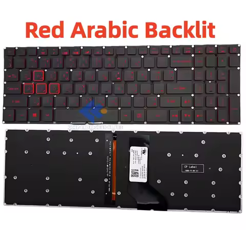 XIN-Arabic/US Backlit Laptop Keyboard For Acer Nitro 5 AN515-51 AN515-52 AN515-53 AN515-41 AN515-42 