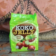 koko jelly berperisa epal