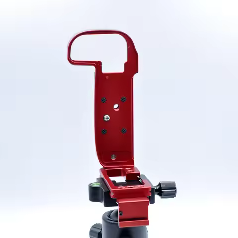 L Bracket For Canon Eos R5 / R6 / R6 Mark II Camera Hot Shoe Vertical Hand Grip Holder Quick Release