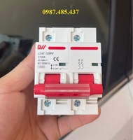 Aptomat MCB DC 2P 1000V 125A - CB DC Dùng cho điện bình acquy pin lưu trữ
