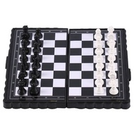 Queen's gambit Chess set Gold Silver Color Magnetic Chess Board Folding Foldable Chess Set Chessboard Chess Games Checkers