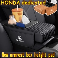 HONDA armrest box height pad tissue box cup holder storage box multifunctional armrest box pad centr