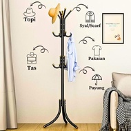 GANTUNGAN Special Multifunctional 9-Coat Cxv-38 Special Standing Pole Hanger Hat Bag Hanger