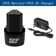 Baterai Litium Li-Ion 12V Baterai Bor Elektrik Cordless Rechargeable atau Charger- Baterai B