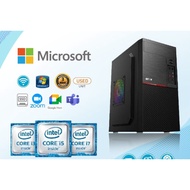 Desktop/CPU Casing - Core i5 4th Gen /Ram 4GB & HDD 500GB) Lenovo ThinkCentre E73 motherboard used