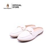 Hush Puppies รองเท้าผู้หญิง รุ่น HP 8WSFI74B3W สีขาว (รองเท้าลำลองหนังแท้ แบบเปิดส้น)