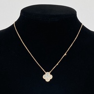 【二手】梵克雅寶 (Van Cleef & Arpels) 珍珠母貝 AU750 項鍊，5.1克，白金
