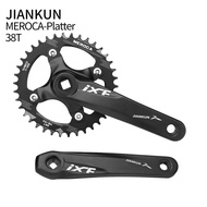 IXF จักรยานเสือภูเขาสี่เหลี่ยม Crankset-โซ่พร้อม32T 34T 36T104BCDความยาวข้อเหวี่ยง170มม. เข้ากันได้ก