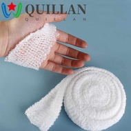 QUILLAN Elastic Net Tubular Bandage, Retainer Breathable Mesh Bandage, Breathable Bandage Elastic White Polyester Adults Wrist