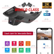 🔥2K QHD 24-Hours Recording🔥Mercedes-Benz C300 C200 W206 OEM Design Wifi Dash Cam Front 2K 1440P QHD 