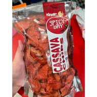 Kerepek Ubi Pedas Kering / Cassava Chips Spicy Dry / Tapioca Chips Spicy Dry [Snack Food]