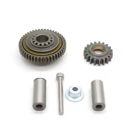 Motorcycle Engine Parts Start Double Gear Big Friction ZS177MM For Zongshen NC25cc RX3 KAYO K6 T6 BS