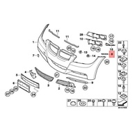 (KYEU) 51117134097 For 3 Series E90 E90N E91 Insert Bracket Mounting Bumper Front