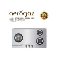 Aerogaz 90CM Stainless Steel Hob with 3 Burner AZ-333SF